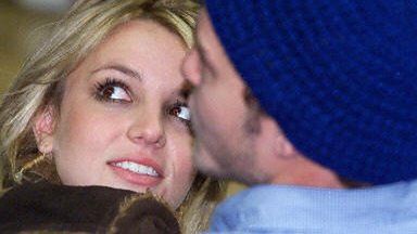 Britney Spears w objęciach Justina Timberlakea
