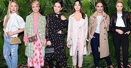 Gwiazdy na prezentacji kolekcji ubrań znanej sieciówki: Paulina Krupińska, Kasia Zielińska, Karolina Pisarek, Paulina Sykut