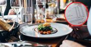 Pan Michał dostał w restauracji najdziwniejszy rachunek w życiu. Podsumował go krótko "latający absurd"