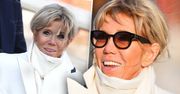 64-letnia Brigitte Macron w lateksie! Wystroiła się do Chin jak na Fashion Week! Chce być bardziej stylowa od Melanii Trump?
