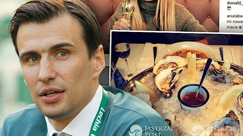 Jarosław Bieniuk na kolacji z Martyną Gliwińską