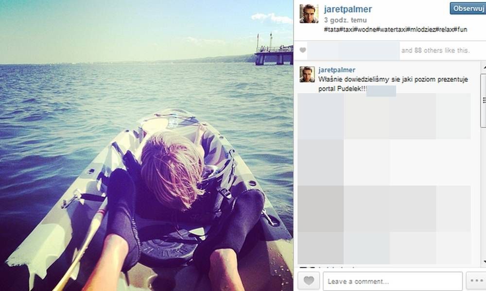 Jarosław Bieniuk

Fotografia: screen z Instagram.com