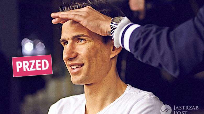 Jarosław Bieniuk nowa fryzura
