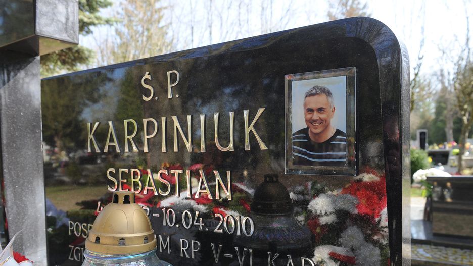 Grób Sebastiana Karpiniuka w Kołobrzegu
