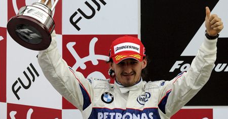GP Japonii: kolejne podium Roberta Kubicy!