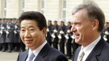 Ro Mu Hiun z prezydentem Niemiec