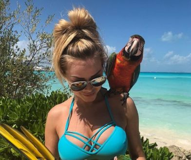 Ola Ciupa wygrzewa się w skąpym bikini. Uciekła przed zimą aż do Meksyku