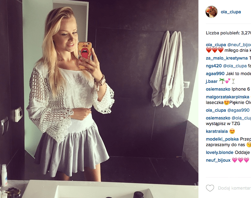 Zdjęcie z mieszkania Oli Ciupy