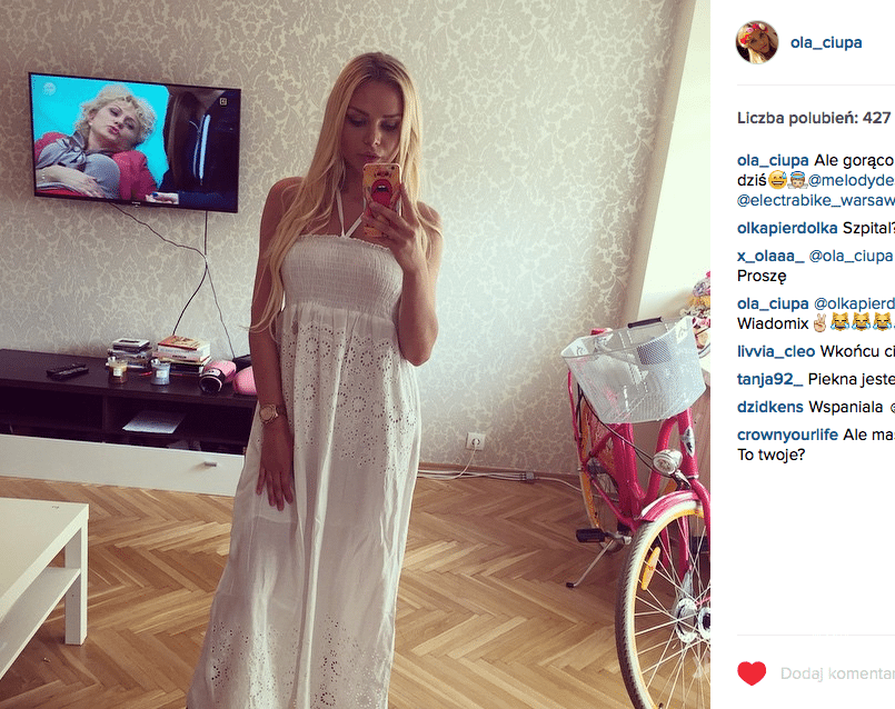 Jak mieszka Ola Ciupa? Modelka pokazała zdjęcie na Instagramie