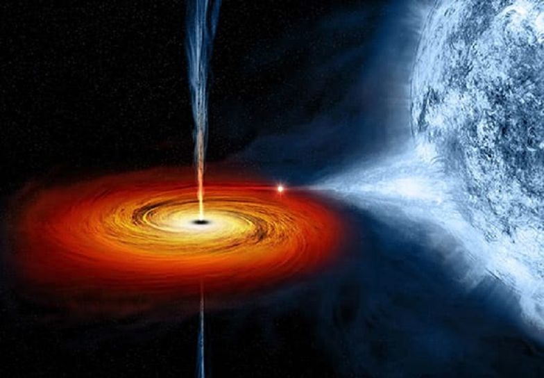 NASA: po raz pierwszy coś opuściło czarną dziurę
