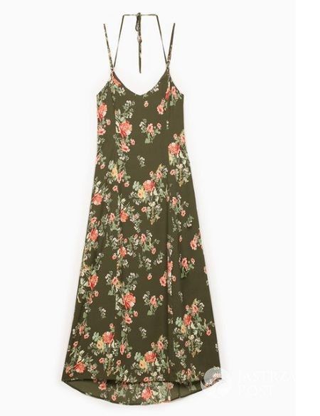 długa sukienka na wesele Stradivarius, ok.139zł