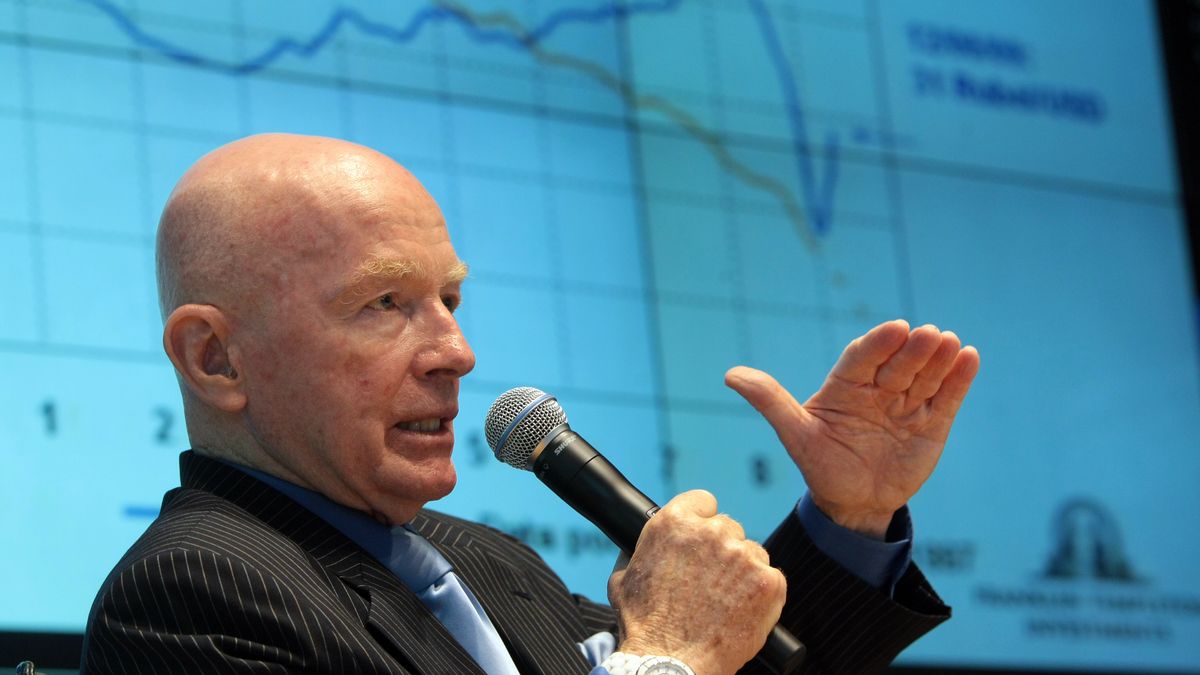 Mark Mobius przez lata zarządzał inwestycjami we Franklin Templeton Investments.