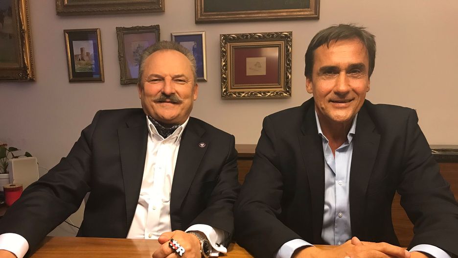 Marek Jakubiak i Mariusz Max Kolonko
