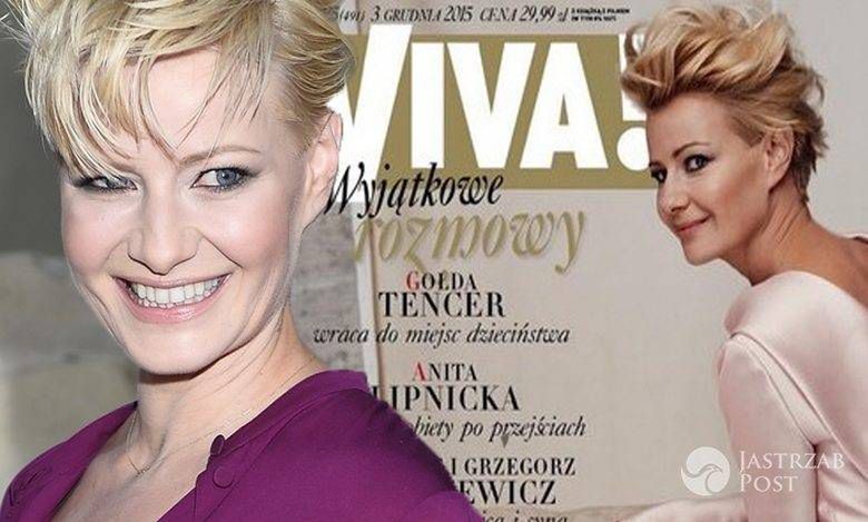 Zjawiskowa Małgorzata Kożuchowska na świątecznej okładce magazynu. Gwiazda znowu potwierdziła, że jest ikoną stylu