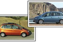 Fiat Idea kontra Opel Meriva