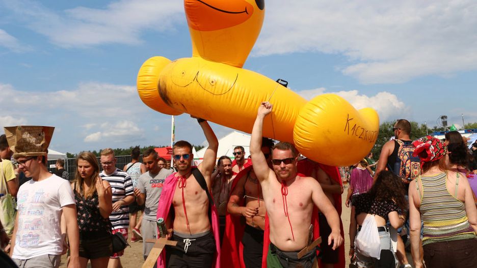 Na festiwalu Pol'And'Rock nie zabrakło politycznych wypowiedzi