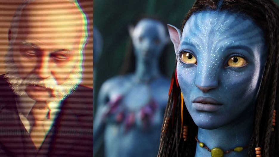 Po lewej - awatar wykreowany przez Digital Emotions. Po prawej - kadr z filmu "Avatar"