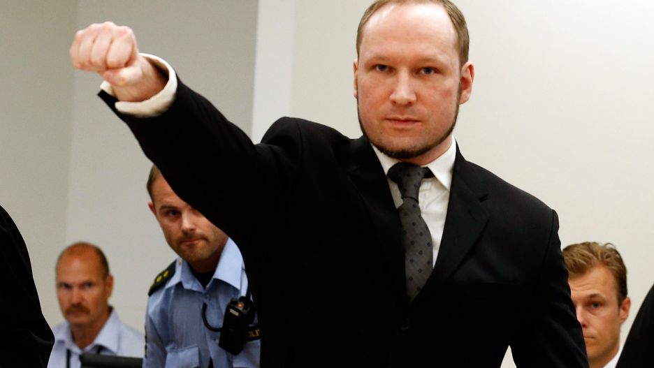 Anders Behring Breivik, norweski terrorysta, który zamordował 77 osób