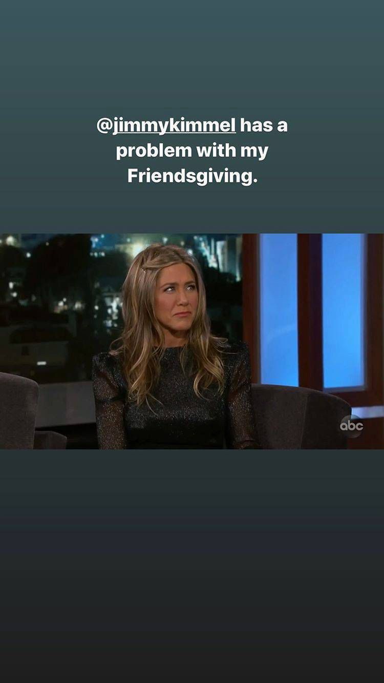 Jennifer Aniston zaprosiła Jimmiegi Kimmea na swoje Friendsgiving