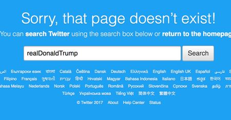 Ostatniego dnia pracy wyłączył Twittera Donalda Trumpa