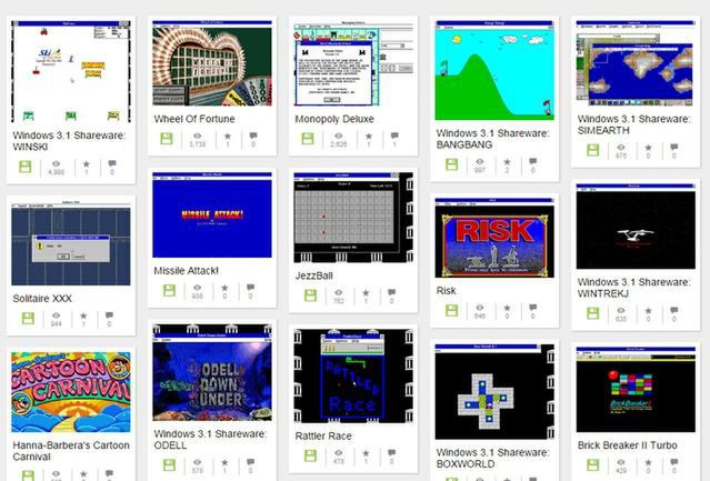 Setki gier z Windowsa 3.1 od teraz w Twojej przeglądarce