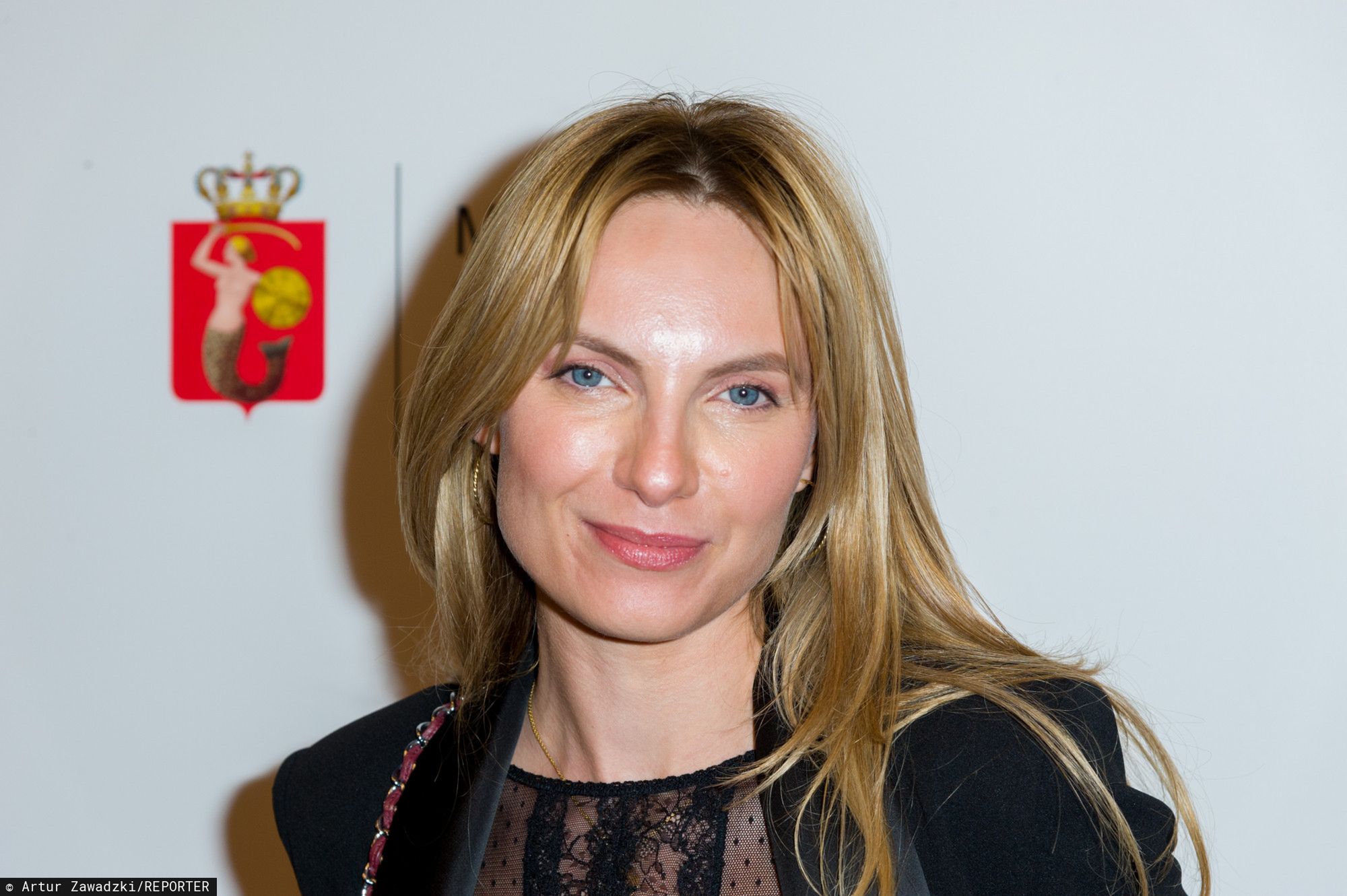 Sylwia Gliwa na premierze. Zwracała na siebie uwagę