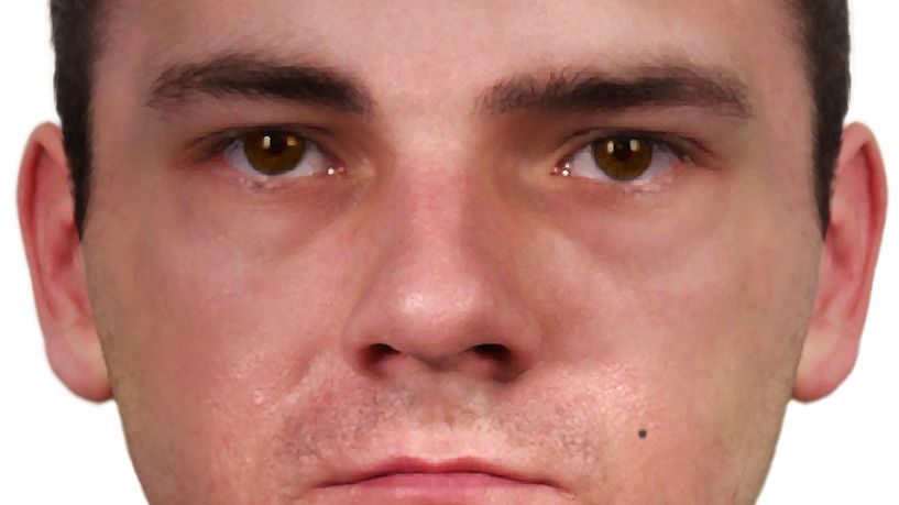 Portret pamięciowy poszukiwanego przez policję napastnika z Będzina