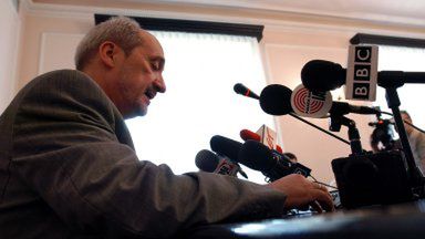 Przewodniczący sejmowej speckomisji Antoni Macierewicz