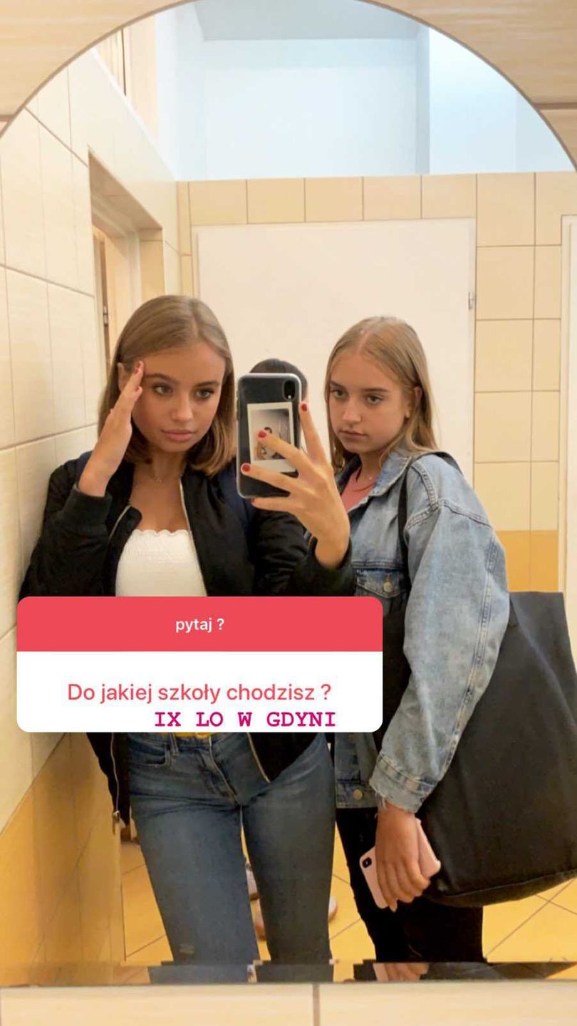 Oliwia Bieniuk – czat na Instastory