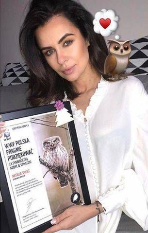 Natalia Siwiec w świątecznej akcji WWF Polska