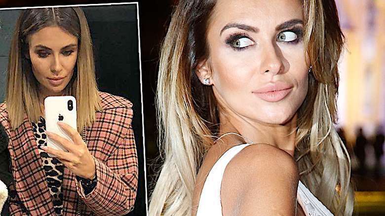 Natalia Siwiec płaszcz na jesień