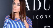 LOOK OF THE DAY: Natalia Siwiec w pasiastej sukience z Zary