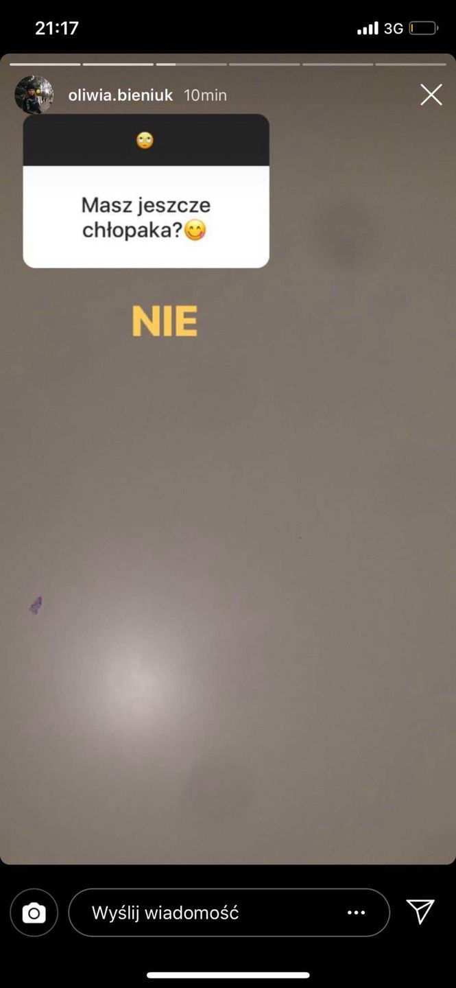 Oliwia Bieniuk wyjawiła prawdę o swoim chłopaku
