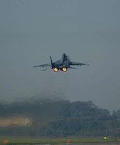 Mig-29 runął na ziemię. Jesteśmy na miejscu katastrofy