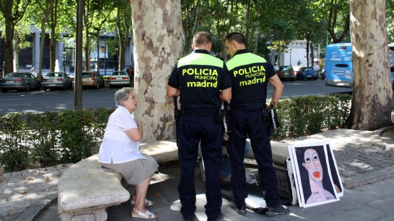 Hiszpania - kary za złe zachowanie w Madrycie