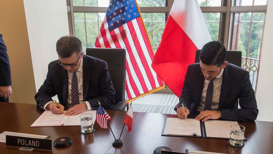 Polska i USA podpisały porozumienie