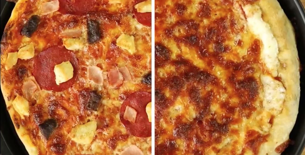 Pizza mięsna i pepperoni inspirowana kultowymi pozycjami z Domino's Pizza. Idealne na spotkania w gronie znajomych