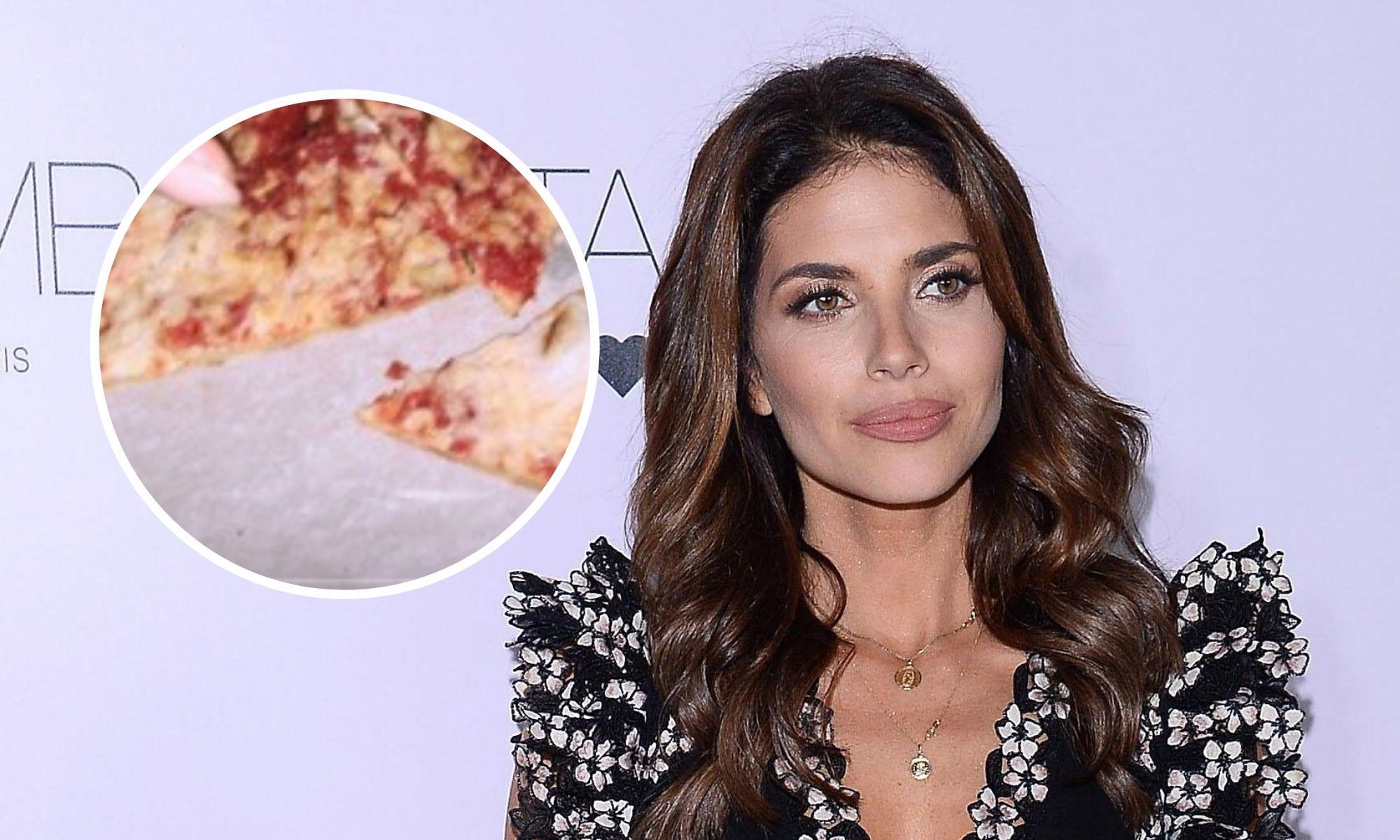 Weronika Rosati nie mogła sobie odmówić pizzy