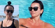 Treningi zrobiły swoje. Iza Małysz dumnie eksponuje sylwetkę na plaży. Ciało jak u 20-latki
