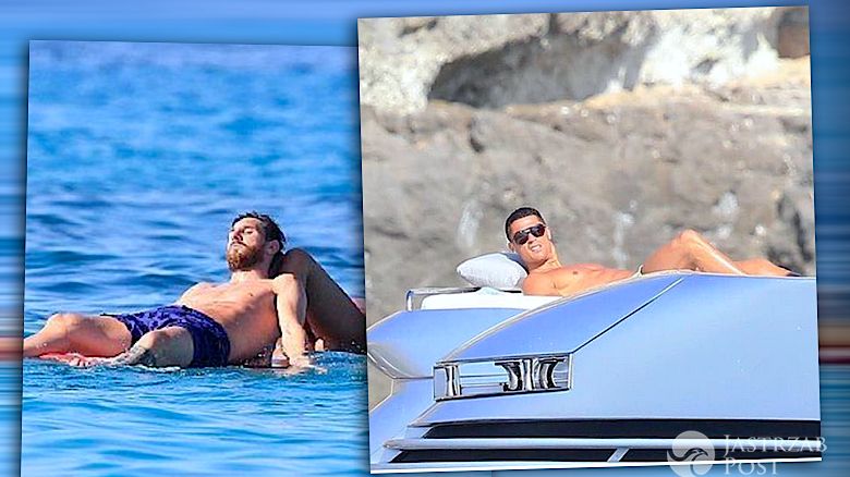 Cristiano Ronaldo i Leo Messi na Ibizie