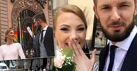 Polska blogerka Charlize Mystery wzięła bajkowy ślub w Nowym Jorku! Wyglądała jak prawdziwa księżniczka! Co za suknia!