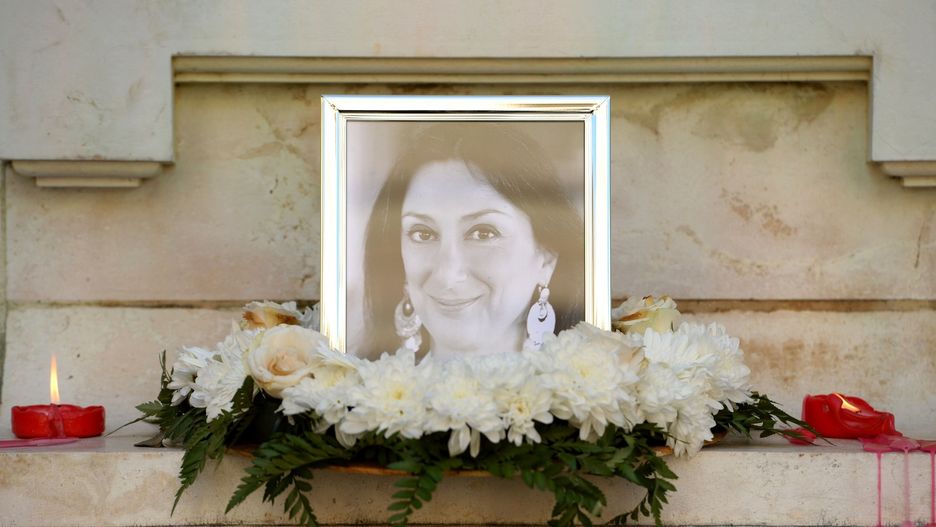 Hołd złożony zmarłej dziennikarce Daphne Caruana Galizia