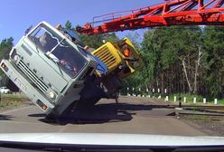 #dziejesiewmoto: pociąg nokautuje ciężarówkę