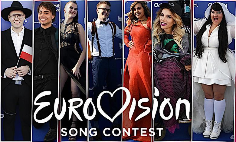 Faworyci Eurowizji 2018 w odjechanych stylizacjach na niebieskim dywanie! Co tam się działo! [ZDJĘCIA + WIDEO]