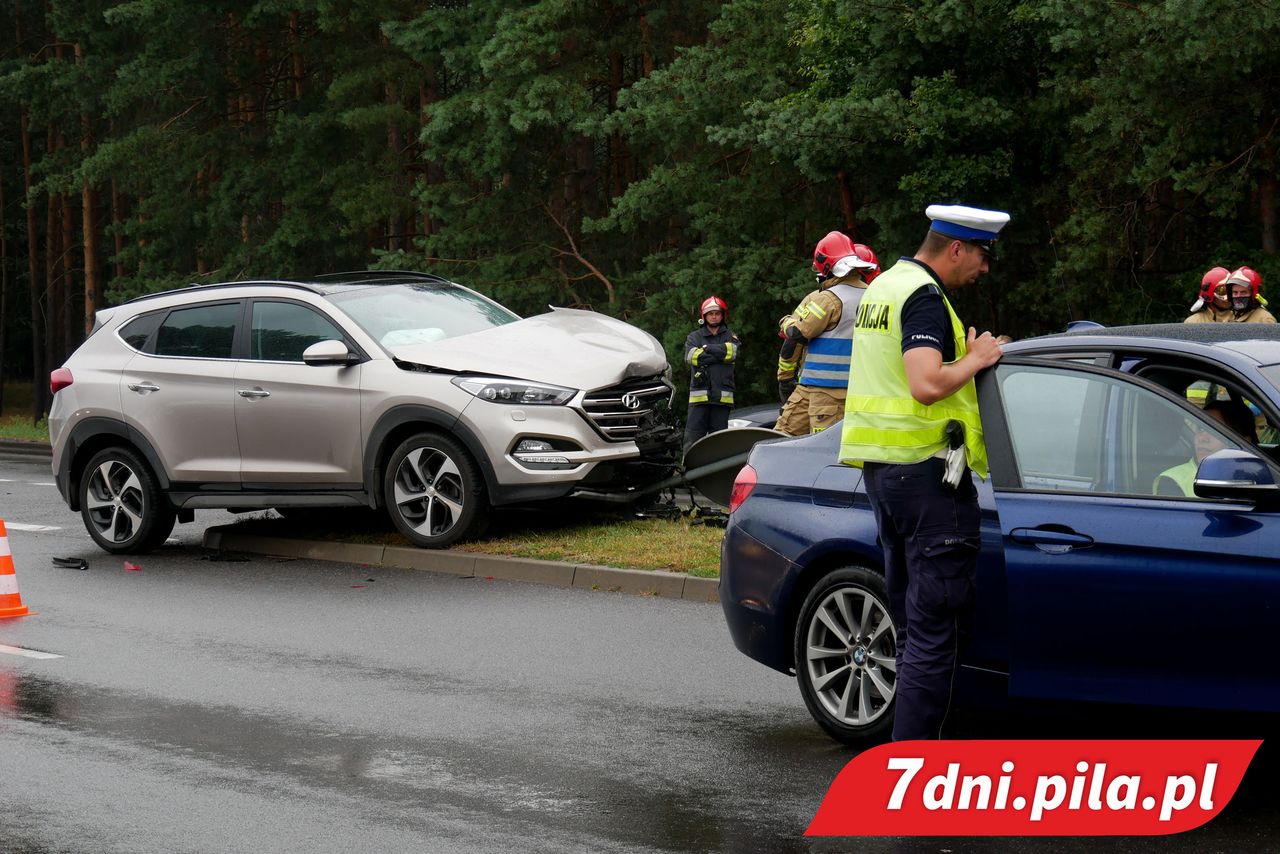 Kolizja na Al. Powstańców Wielkopolskich