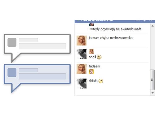 Nowy trik w czacie Facebooka