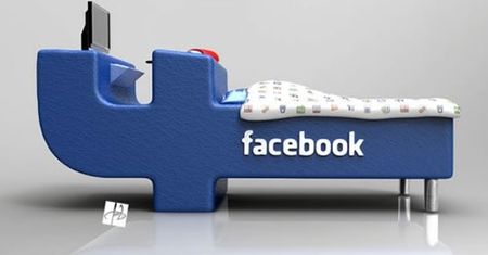Facebookowe łóżko wygląda na niewygodne