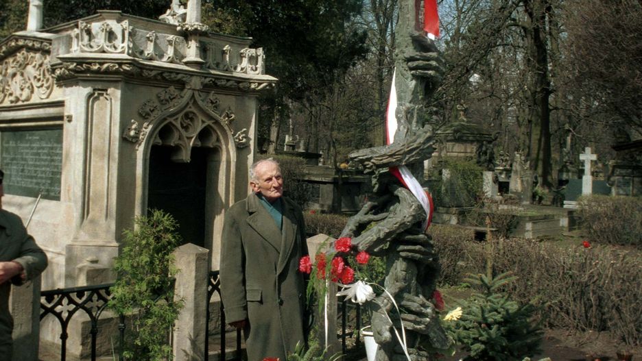 Odsłonięcie Pomnika Ofiar Komunizmu w Krakowie. 
