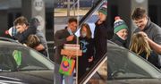 Mikołaj Roznerski i Marta Juras wspólnie uczcili urodziny syna. Paprazzi przyłapali ich w centrum handlowym