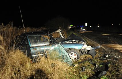 Pijany kierowca uciekał przed policją